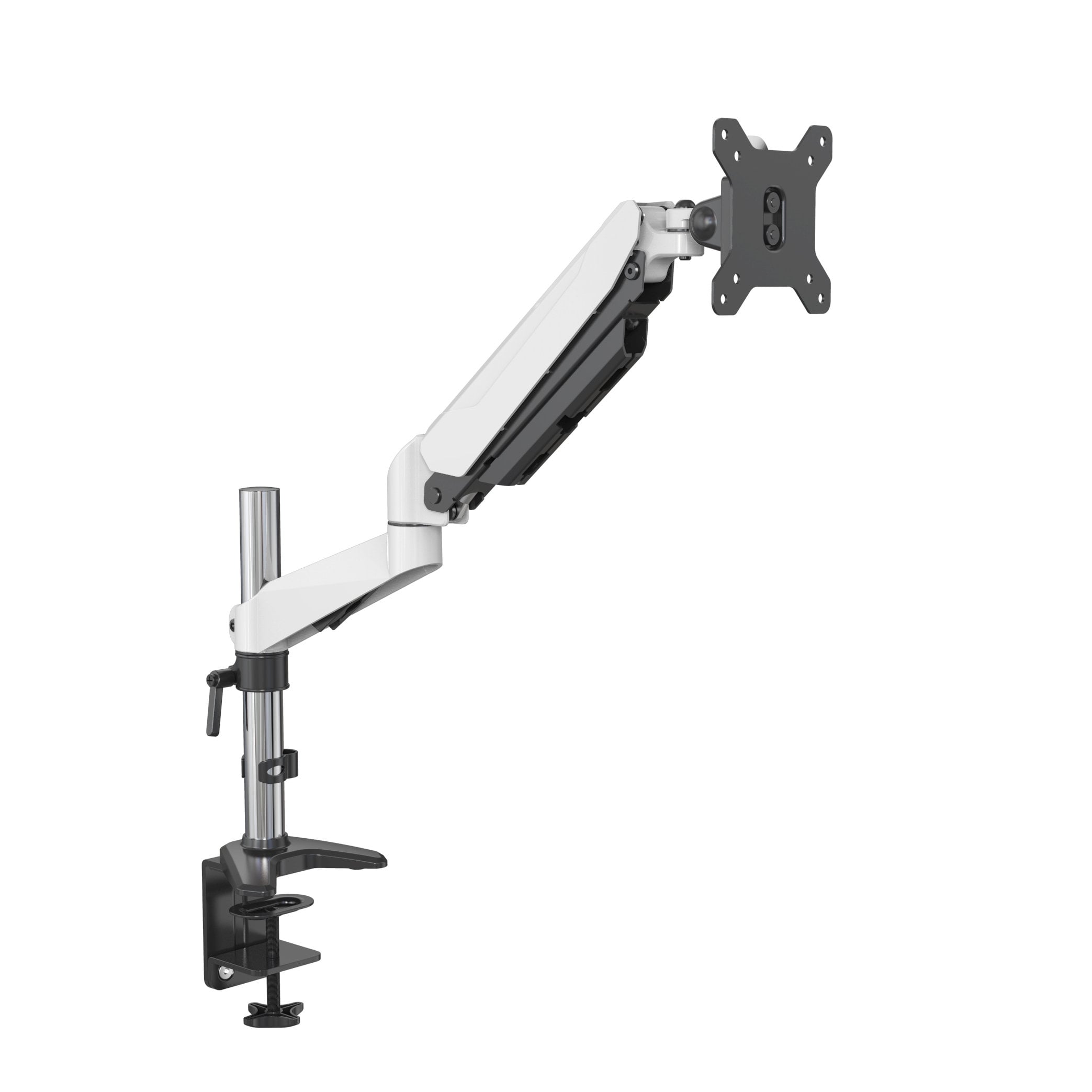 Quick Insert Gas Spring Monitor Arm with Cable Management | V-MOUNTS VM-GM312D