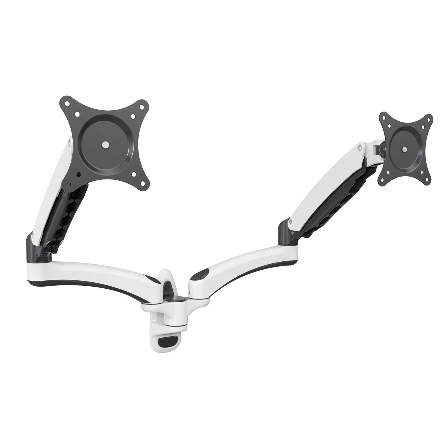 15～27インチの画面に適応するメカニカルスプリングウォールマウントモニターアーム - V-MOUNTS VM-DS124W
