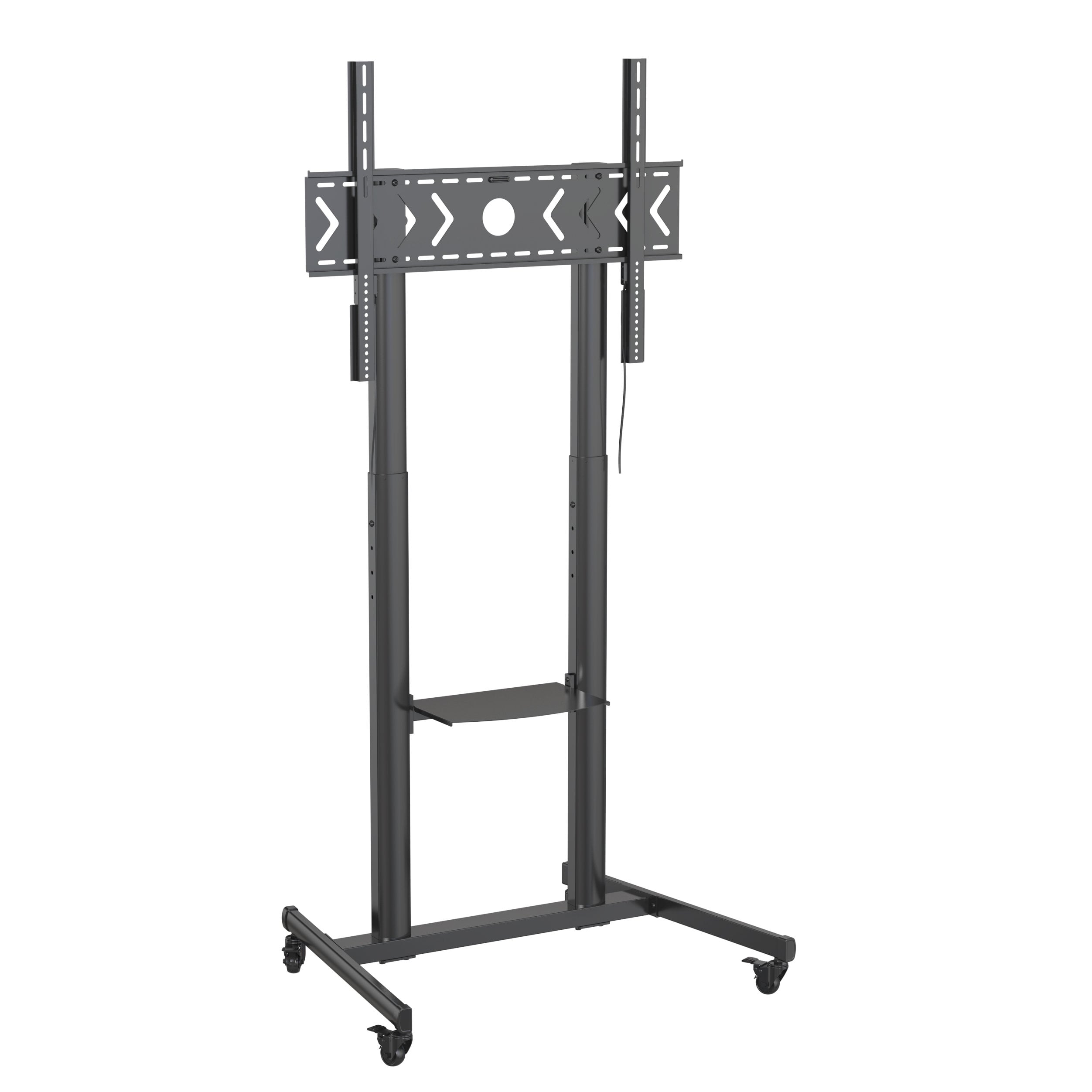 Manual Adjustable TV Stand with 4 Height Settings for 40-90
