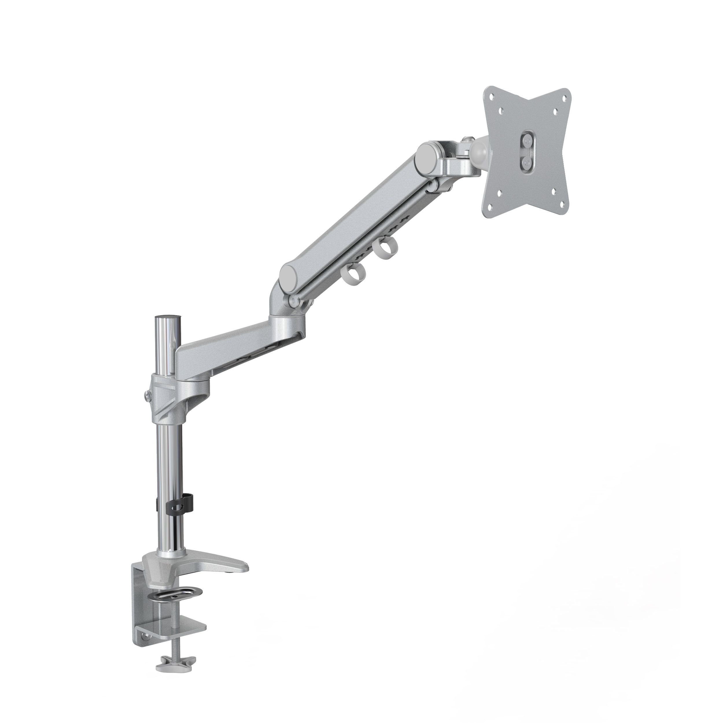 Dudukan Monitor Ganda dengan Pegas Mekanis dan Desain Sisip Cepat V-MOUNTS VM-DS312D