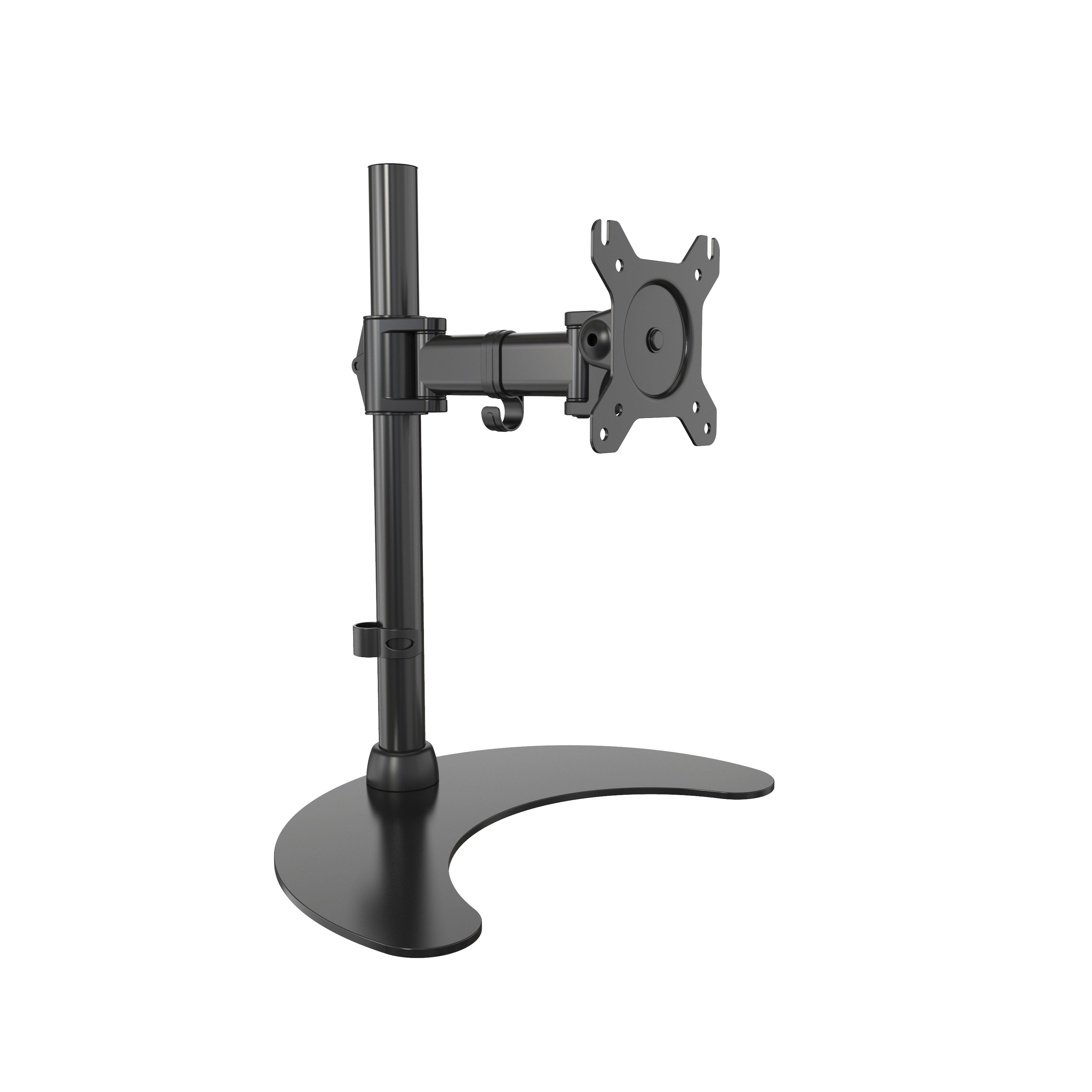 SpaceErgo Modern Manuel Ayarlanabilir Ekran Masa Kolu, Sağlam Tabanlı V-MOUNTS VM-D27S