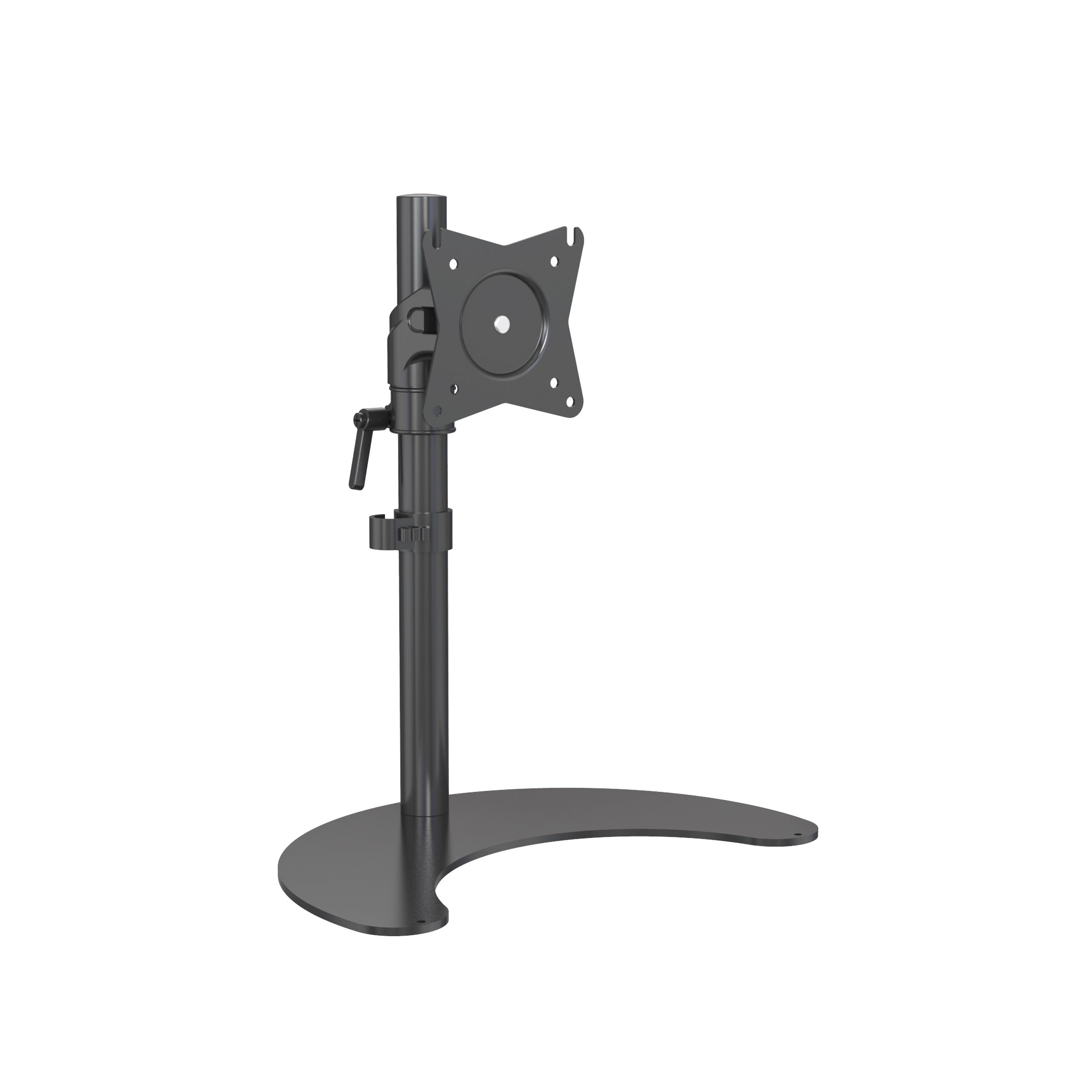Support complet pour écran ajustable en hauteur – V-MOUNTS VM-AE10S