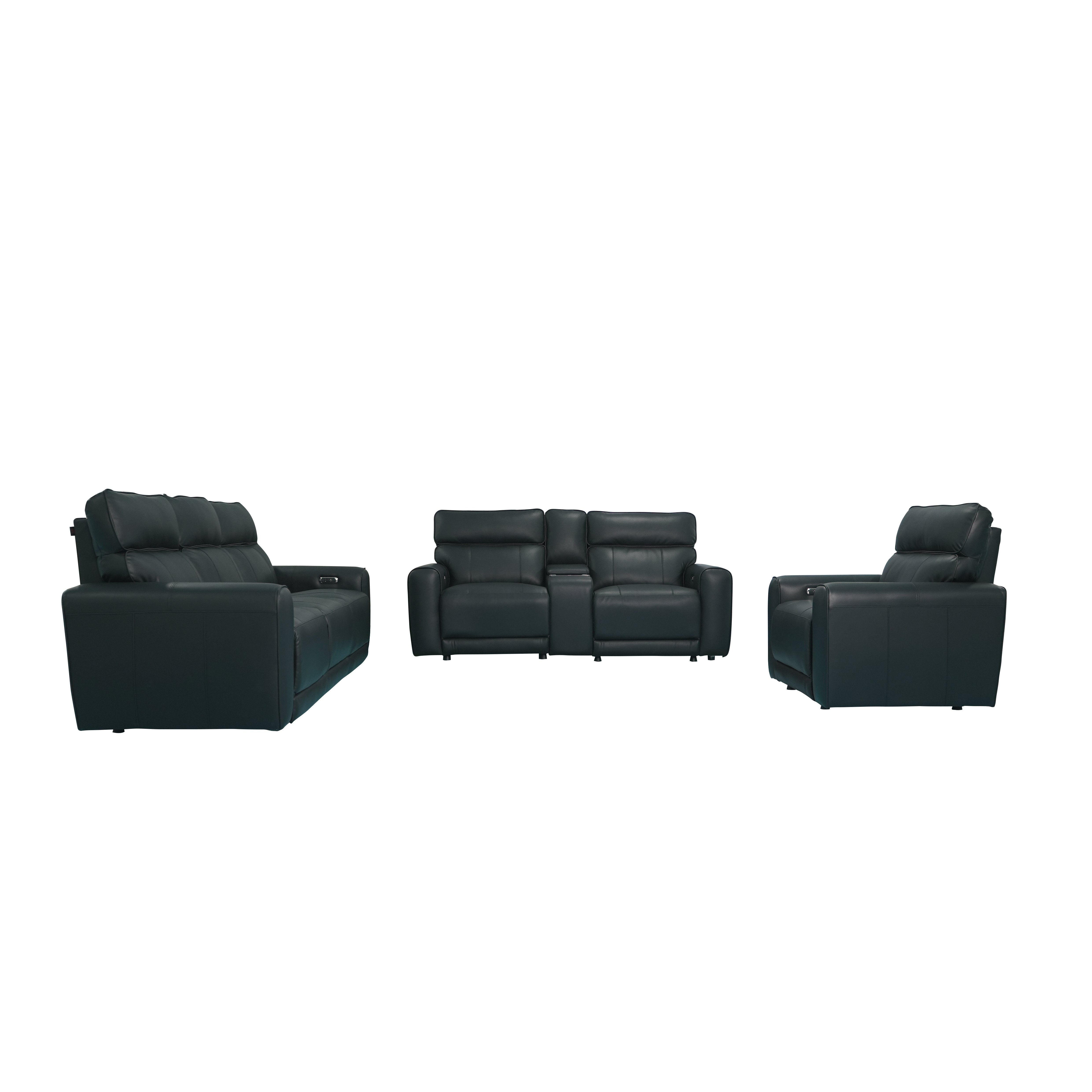Zero-Wall Smart Power Reclining Sofa Set- V-MOUNTS  PRS-236A-358