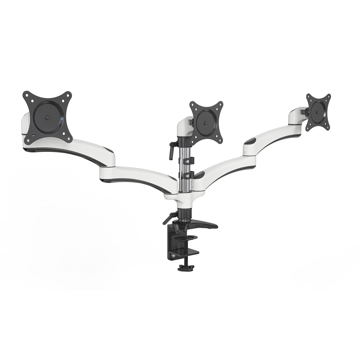 Aluminum Structure Triple Monitor Mount V-MOUNTS VM-FE134D