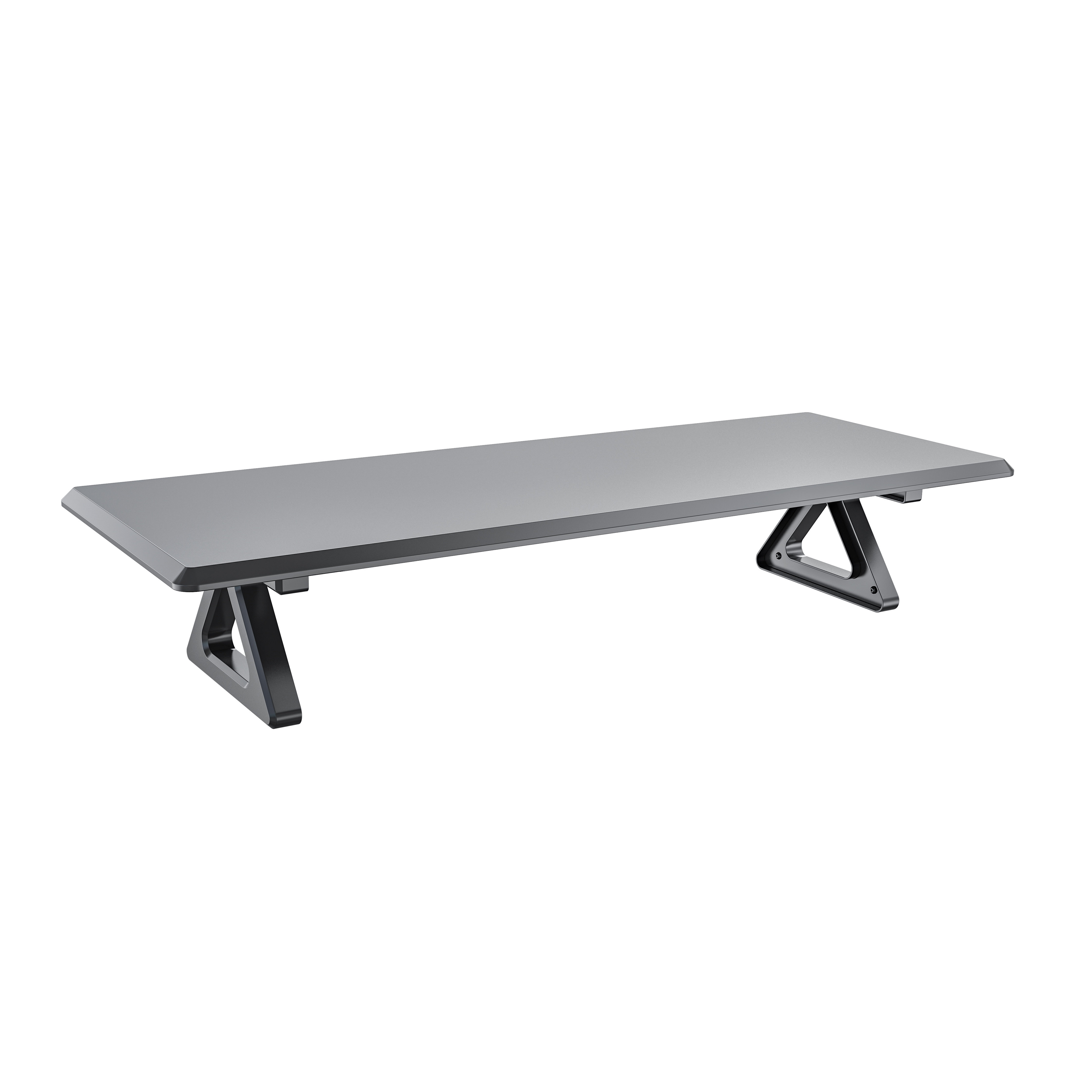 Large Monitor Riser with Tripod Base for Ergonomic Desk Setup – V-MOUNTS VM-MR05L