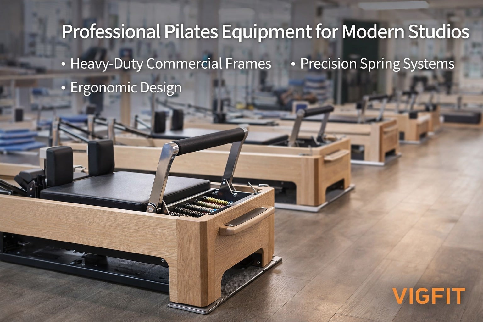 Melhor Equipamento de Pilates para Estúdios de Fitness Modernos: Um Guia Completo de Compra B2B
