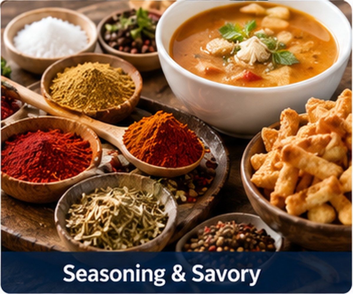 Savory Foods & Seasonings