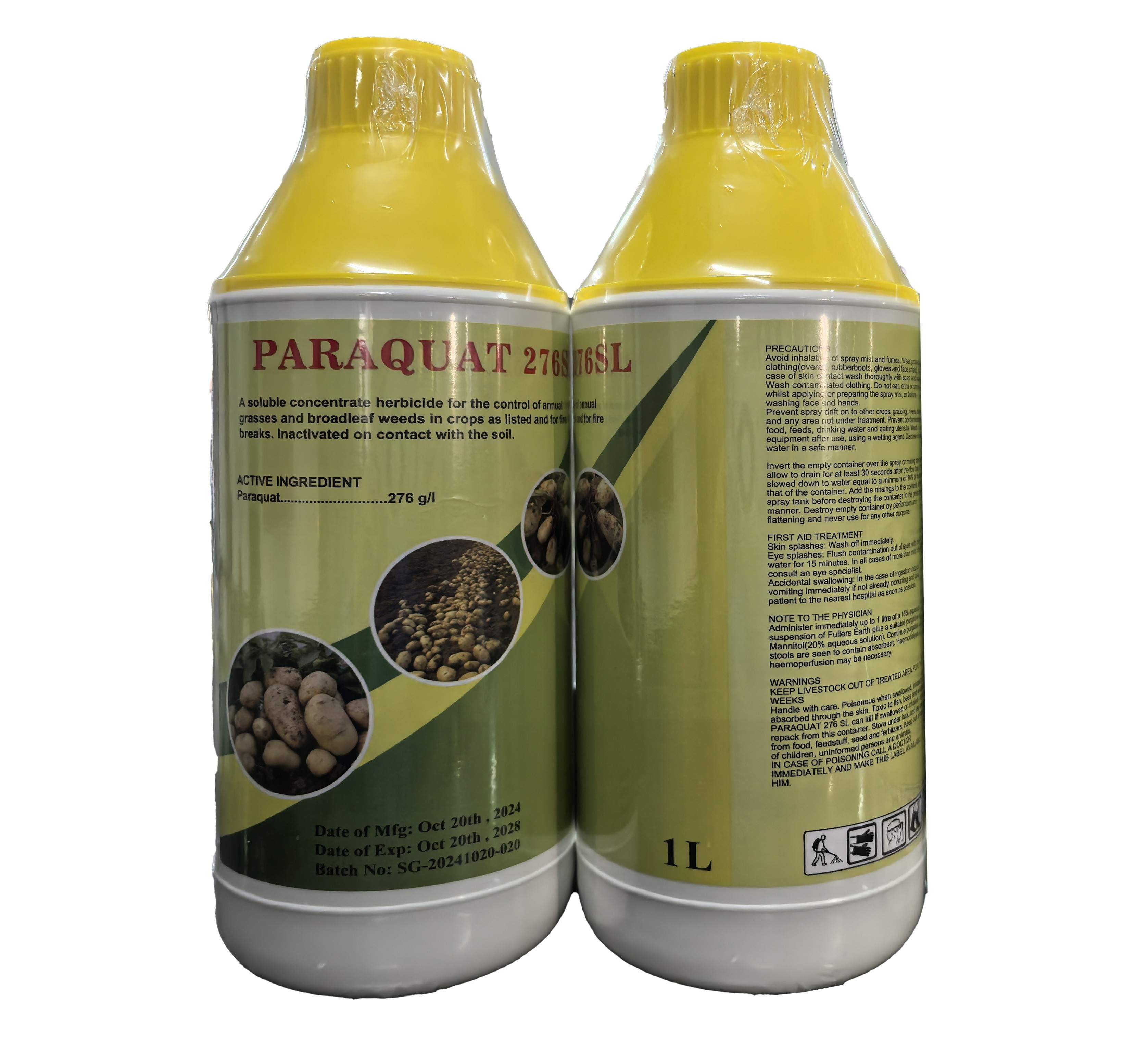 Paraquat 276g/L SL Herbicide