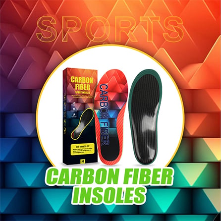 Prueba de rebote de plantilla de fibra de carbono