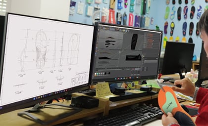 El diseñador convierte la inspiración en realidad