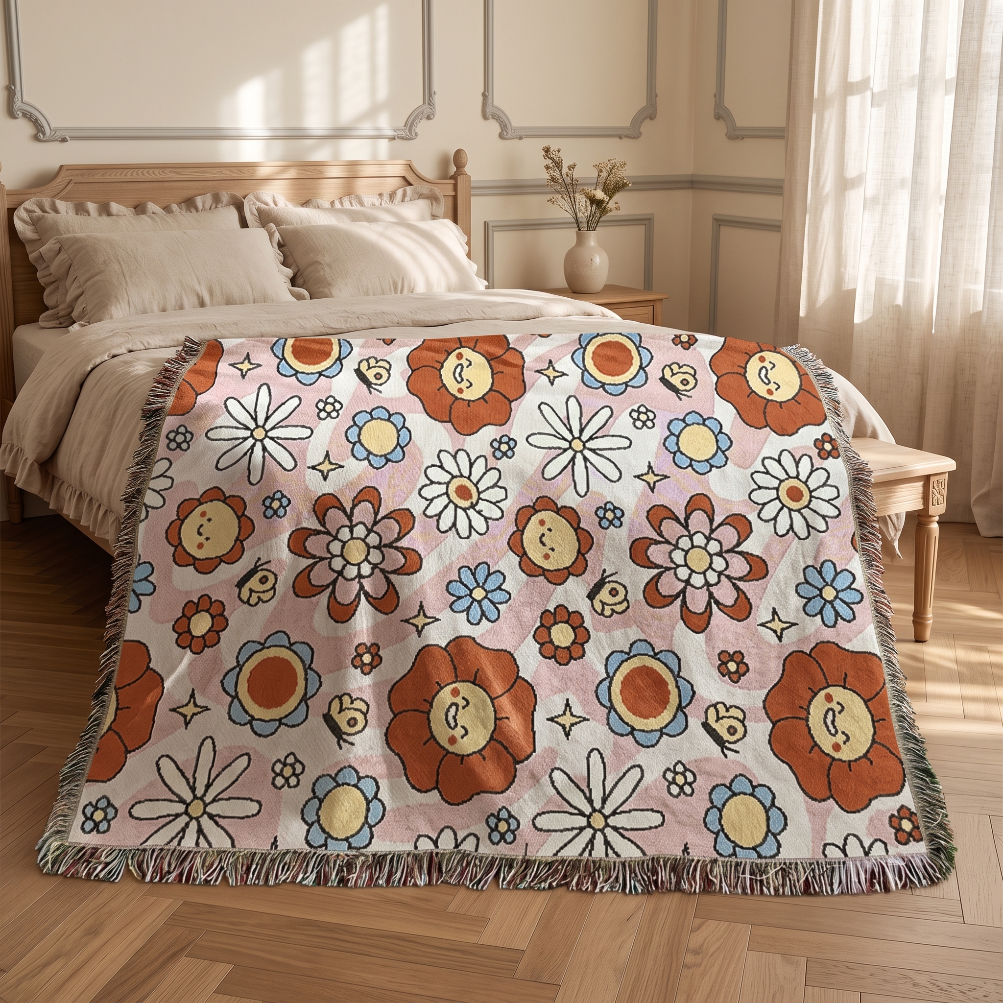 Mga Pangunahing Kawilihan ng Pakikipagtulungan sa Aming Pabrika ng ODM Tapestry Blanket