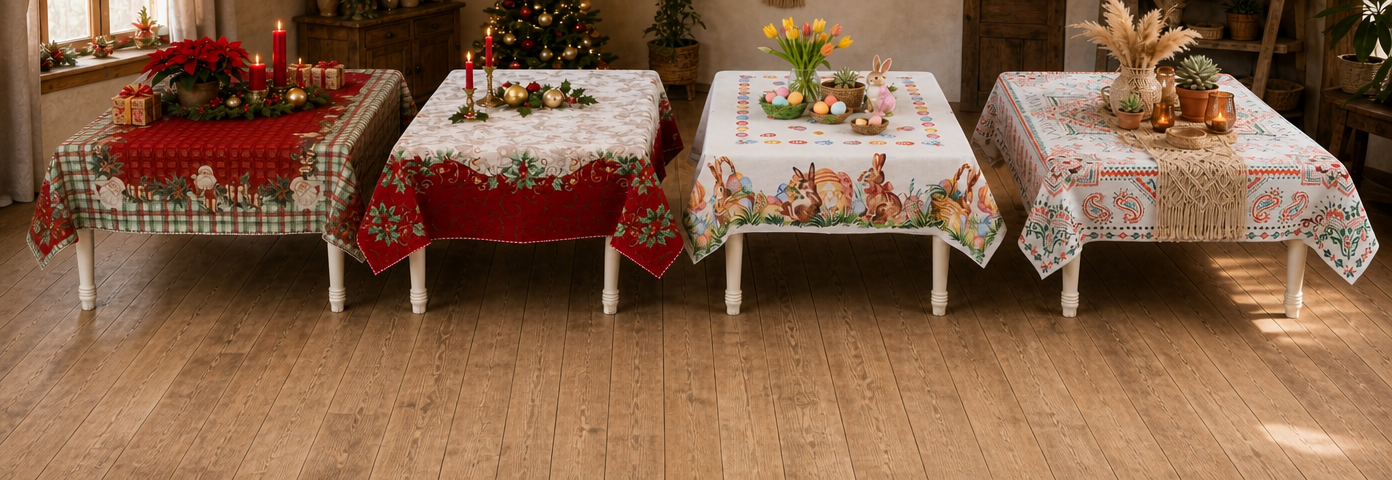 Tapestry tablecloth