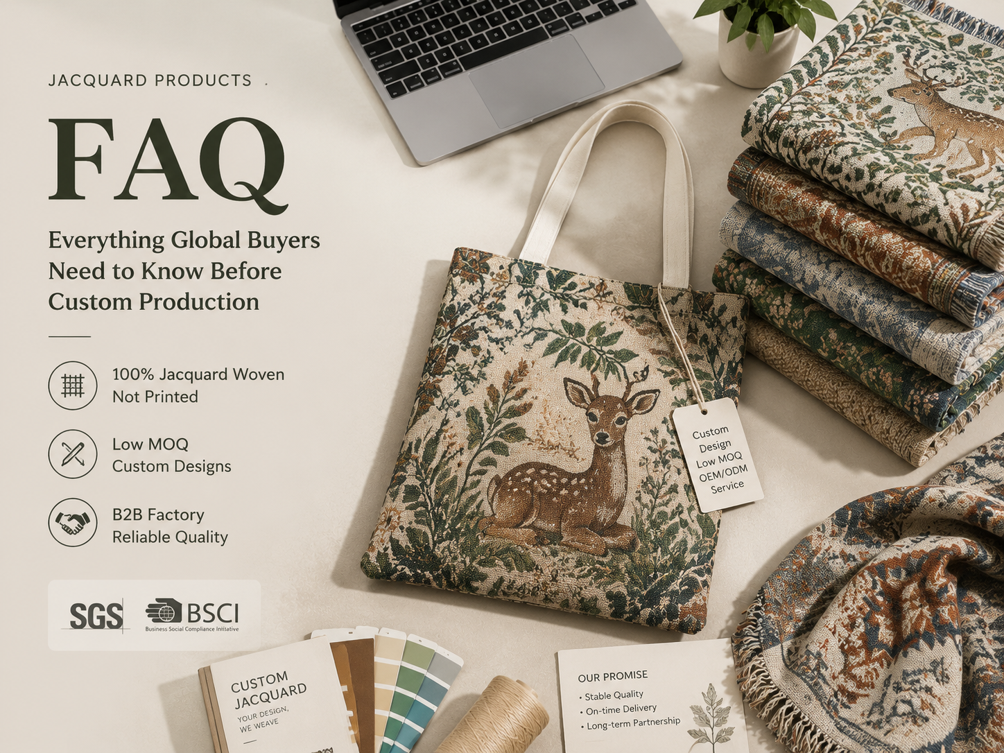 Jacquard Products FAQ Guide: Everything Global Buyers Need to Know Before Custom Production