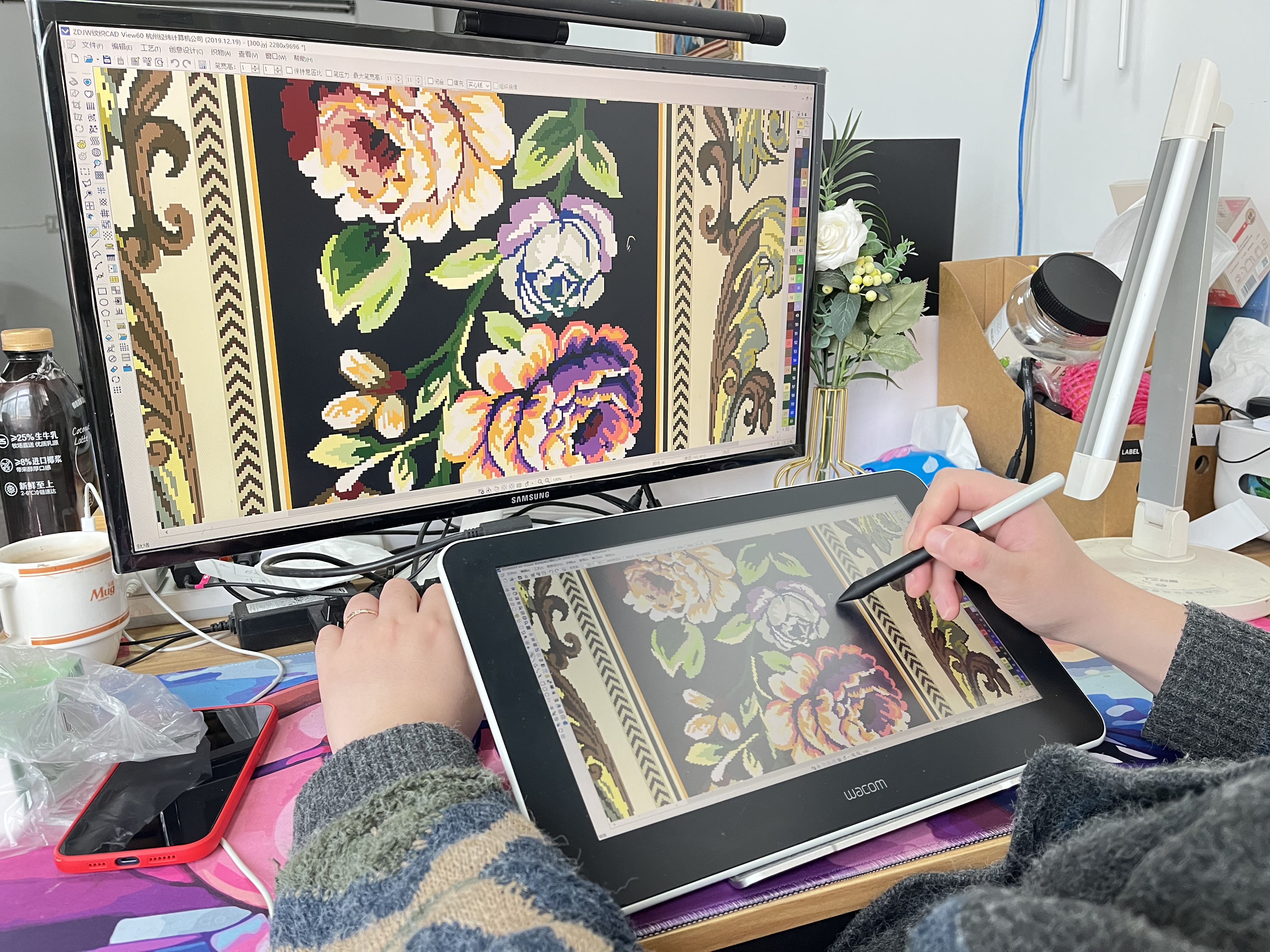 Gevorderde Jacquard-tegnologie
