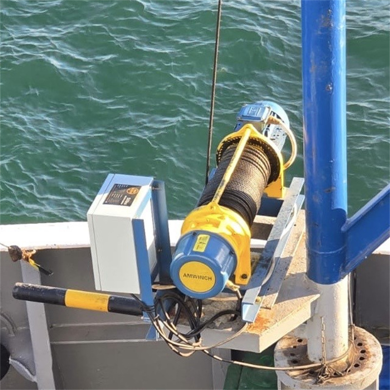 Brazilian Shipyard Adopts ALLMAN AMWS Electric Winches to Solve Continuous Lifting Challenges in Humid Ship Holds
