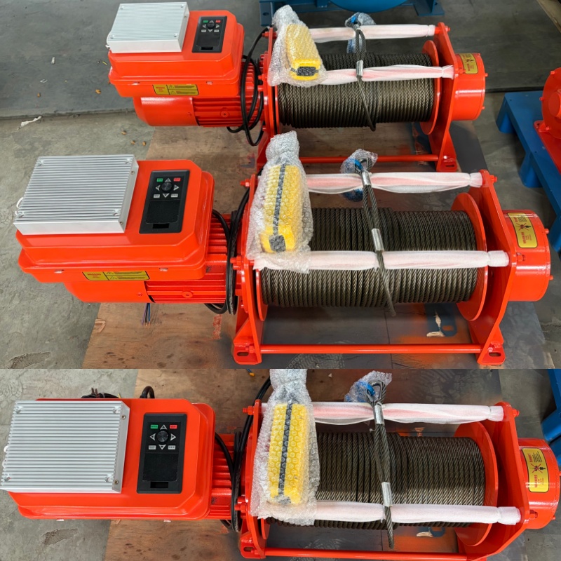 Single-Phase Electric Winch Solution for Sites Without Three-Phase Power