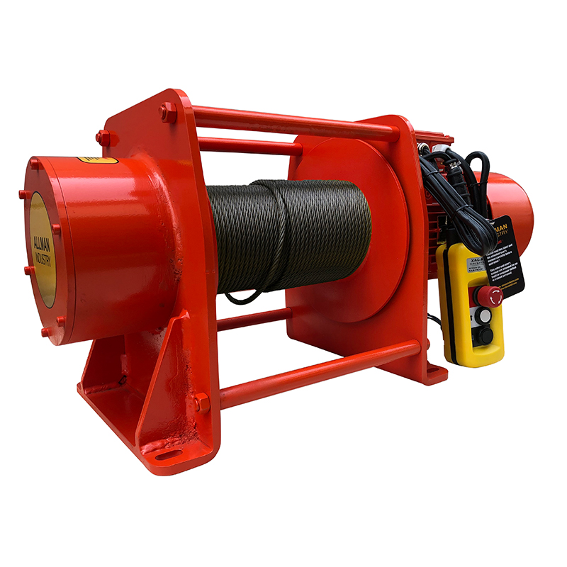 ALLMAN AMWE Series Heavy-Duty Electric Winch | 3-Phase Industrial Windlass (500kg - 5000kg) | Custom Voltage for LATAM