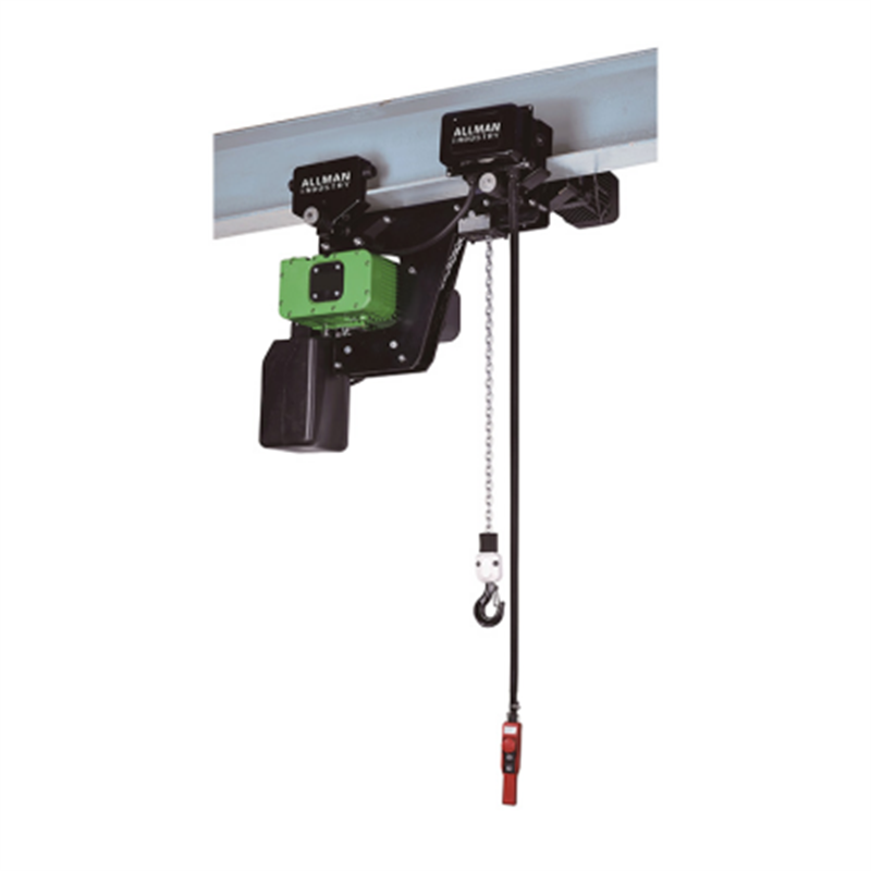ALLMAN Low Headroom Electric Chain Hoist M5 Duty 0.5-5 Ton 220V/380V for Low Ceiling Warehouses & Tight Areas