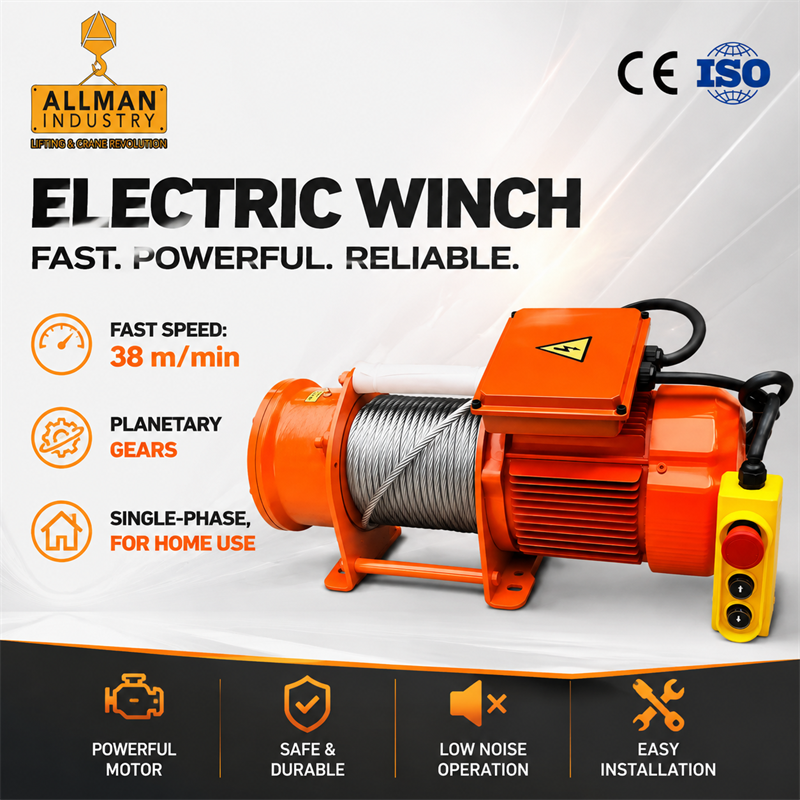 Industry Demand: Why are global users seeking single-phase electric hoists?