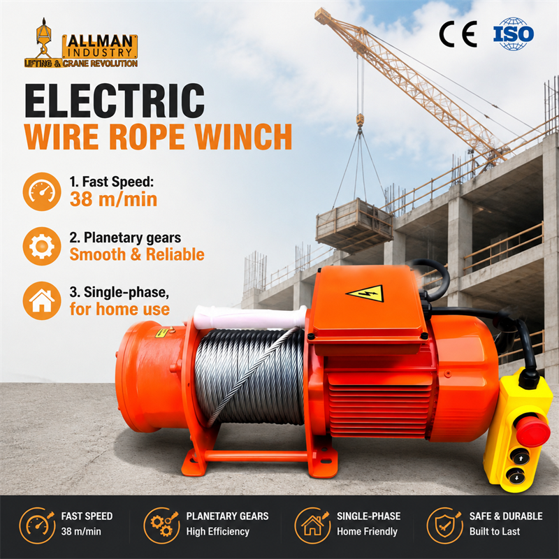 AMGW Electric Winch Solutions — High-Speed, Durable, and Plug-and-Play