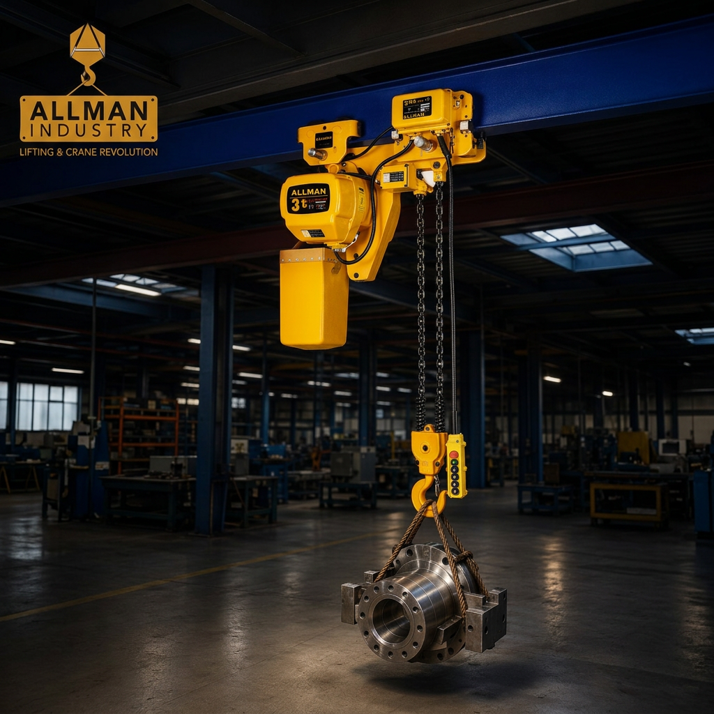 Low Headroom Electric Chain Hoist Solution for Space-Limited Lifting Applications ——Maximize Lifting Height in Limited Installation Space with Compact AMEH Electric Chain Hoist