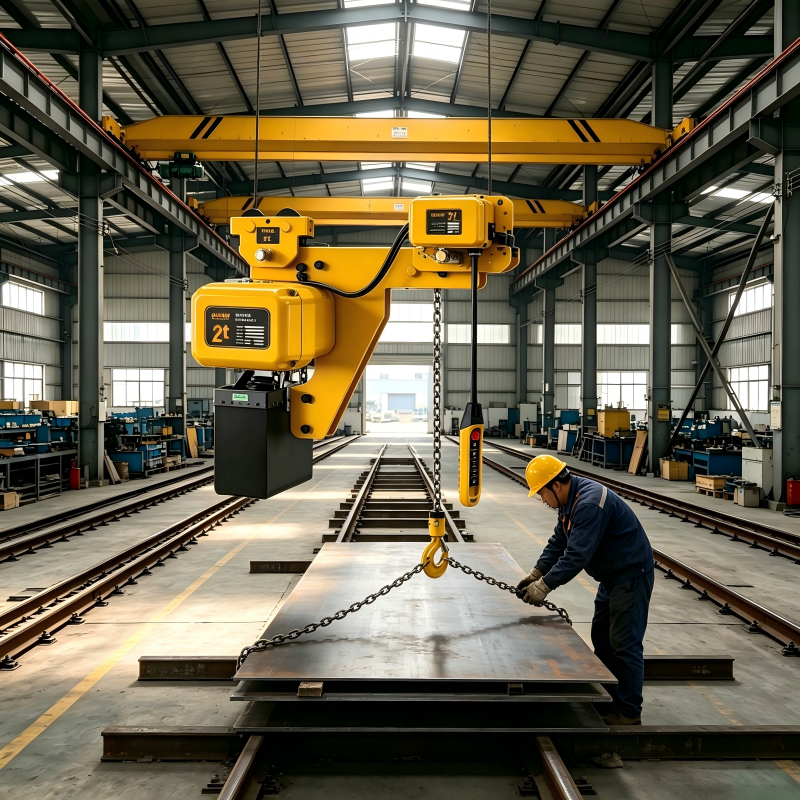 Electric chain hoist with integrated trolley.png