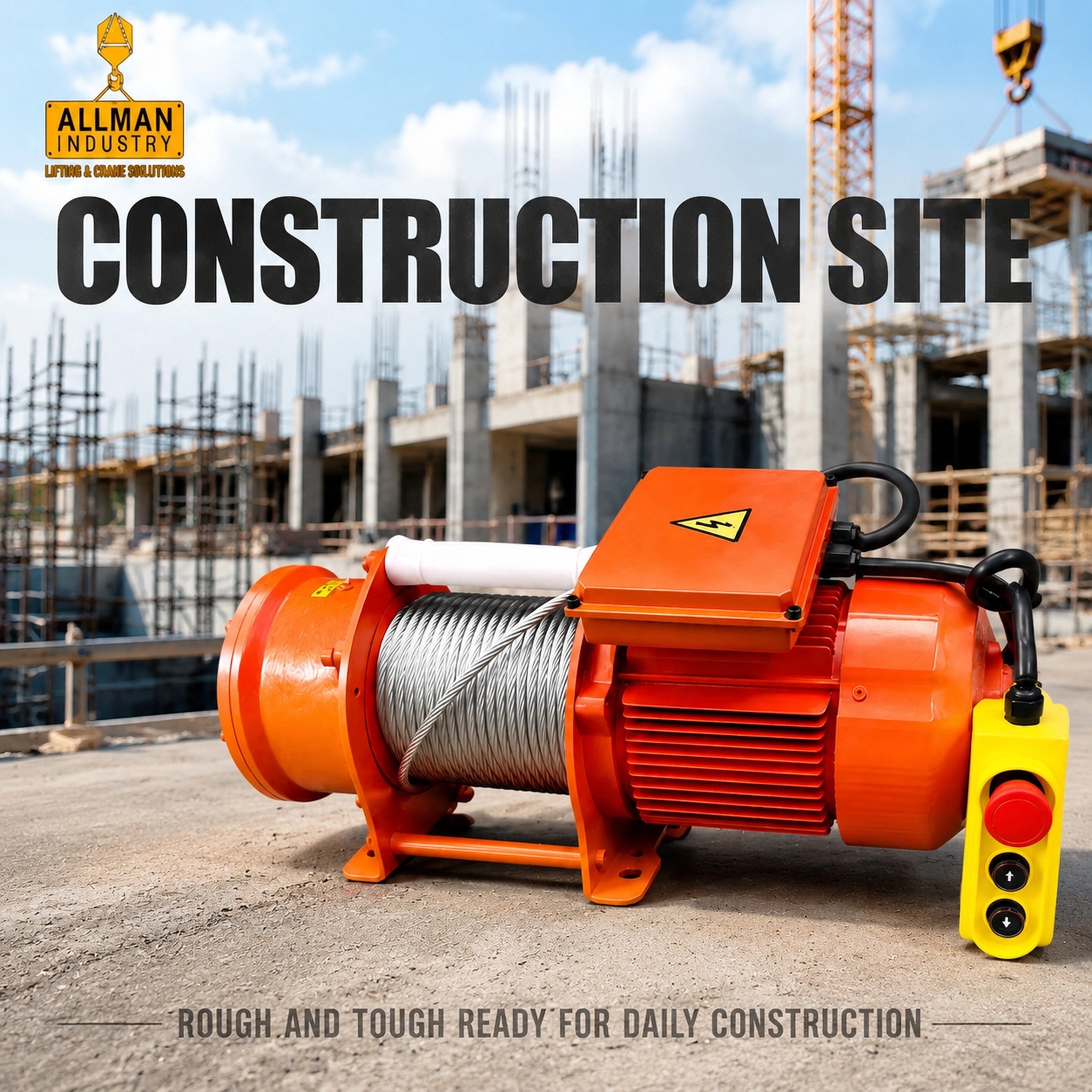 Industrial Electric Winch Solution —— High-Speed, Reliable, and Built for Real-World Conditions