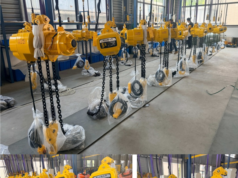 ALLMAN New Upgraded Lifting Electric Chain Hoist Mass Produced, CE Certified Heavy Lifting Equipment Released