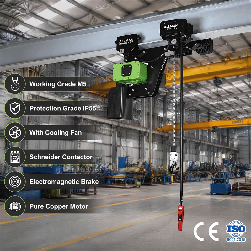 AMS Low-Headroom Electric Chain Hoist Solutions — Maximizing Lifting Height in Confined Spaces