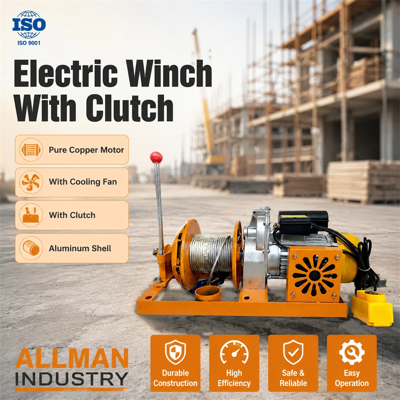 I.Industry Demand: Why Do Global Industrial Settings Need Electric Winches with Clutches?