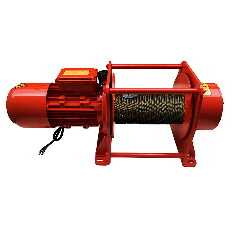 ALLMAN CE Certified Industrial Electric Wire Rope Winch 3 Phase for Machinery Pulling