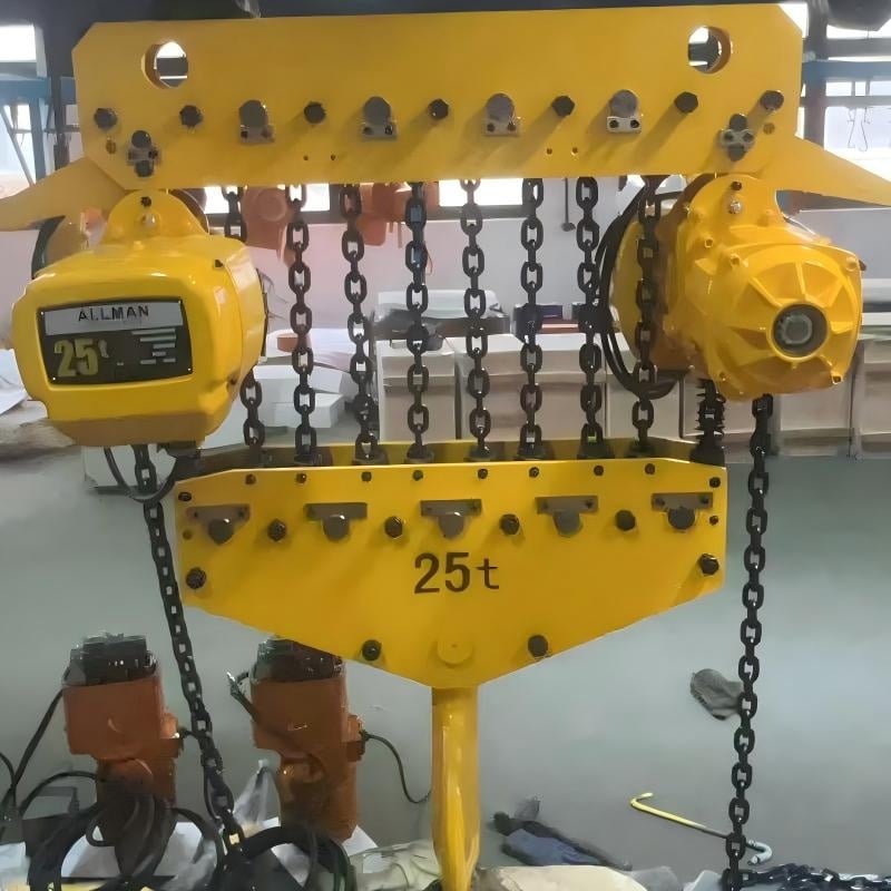 ALLMAN AMEH Electric Chain Hoist Large Tonnage for Industrial Lifting