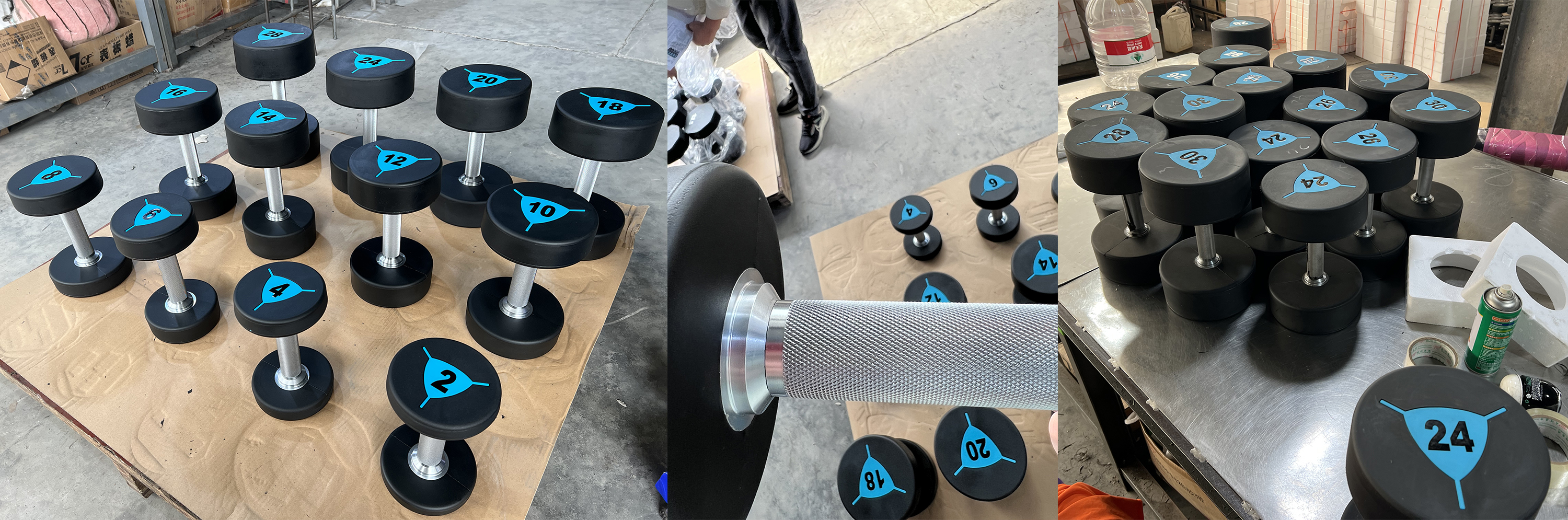 OKPRO-PU-Dumbbell-Wholesale