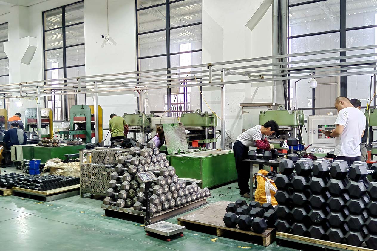 Usine d'équipements de fitness