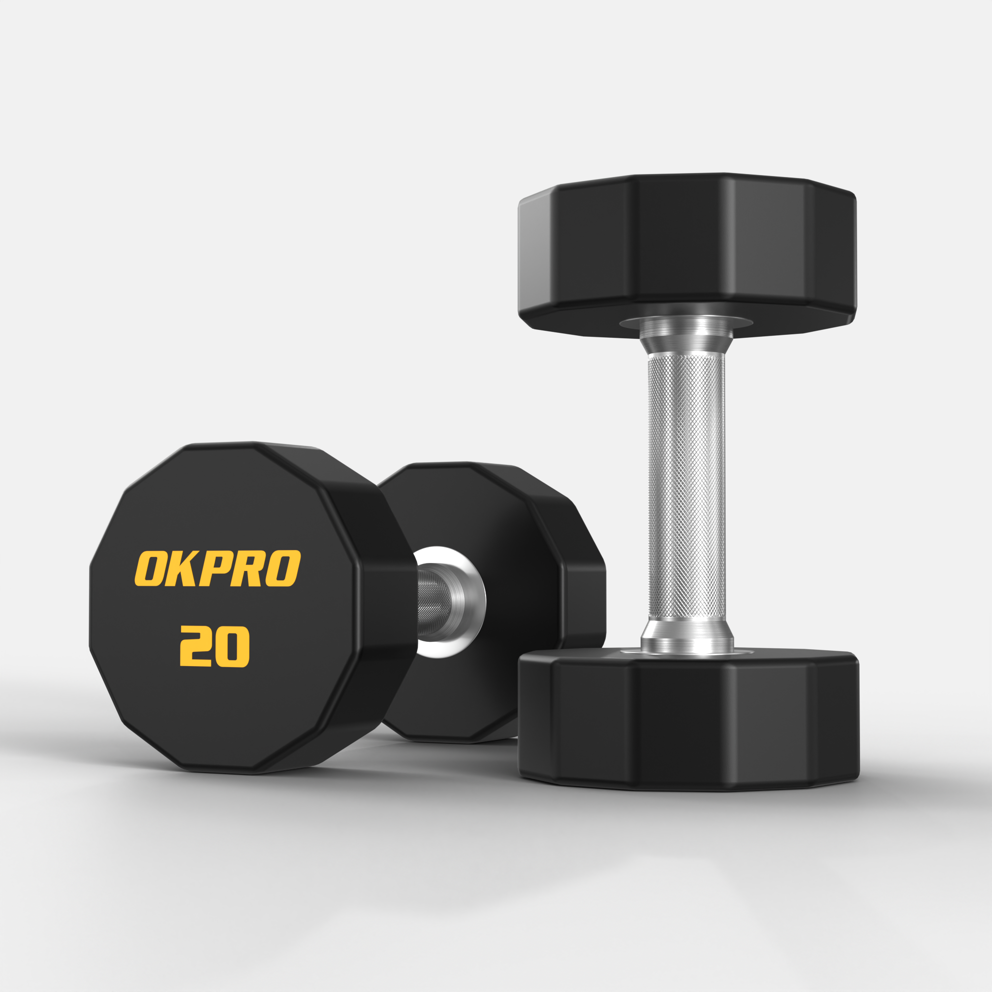 Mancuerna CPU - Mancuerna de grado comercial para entrenamiento de fuerza, gimnasios profesionales y venta al por mayor de equipos de fitness.