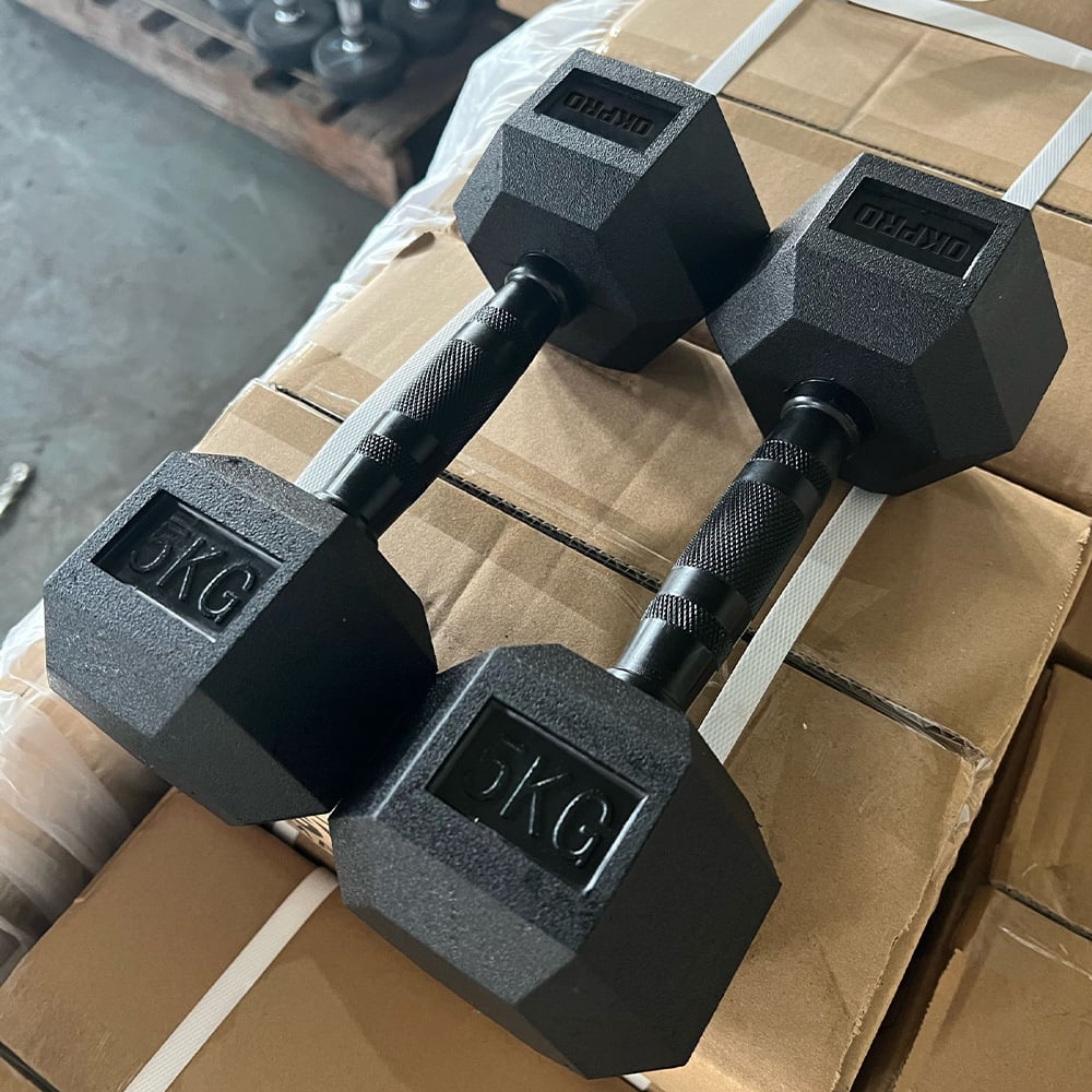 Pourquoi les haltères hexagonales sont-elles essentielles dans les packs d'équipement de musculation ?
