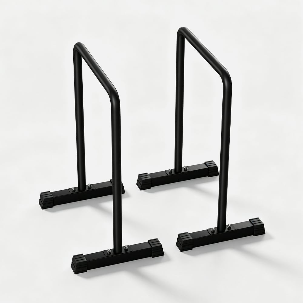 Parallettes: barras comerciales para flexiones para calistenia, entrenamiento de fuerza y equipamiento fitness al por mayor