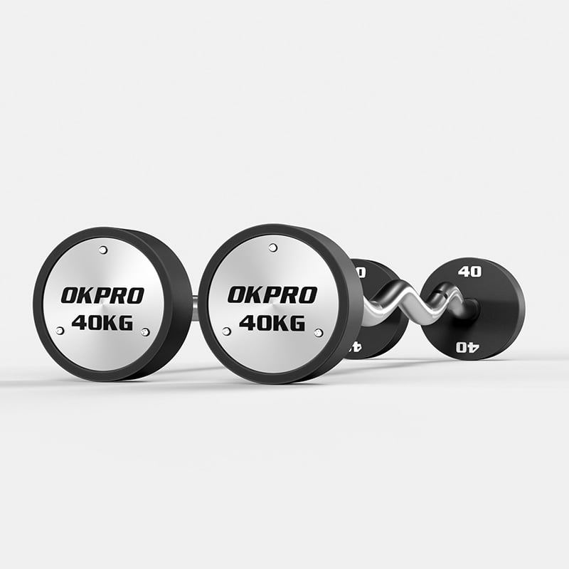 Premium Fixed Barbell-Heavy-Duty, Anti-Rust,for Strength Training