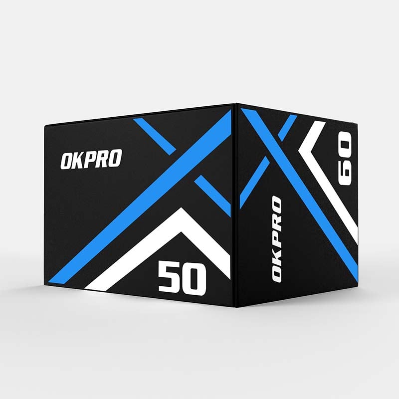 Cajas para saltos pliométricos - Equipo versátil de entrenamiento para gimnasios comerciales