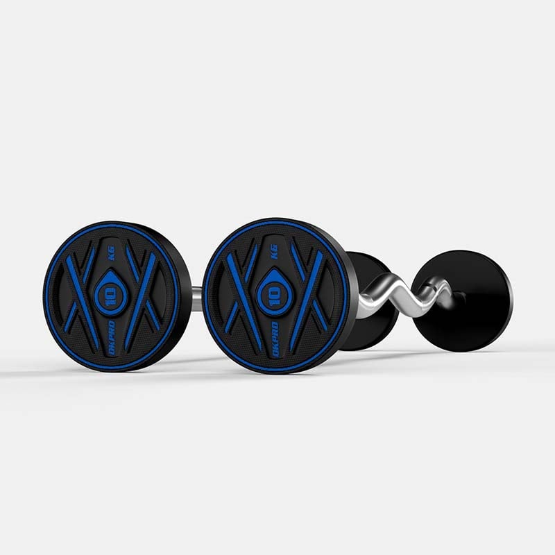 Mancuernas fijas OKPRO - Equipamiento de fuerza premium para profesionales