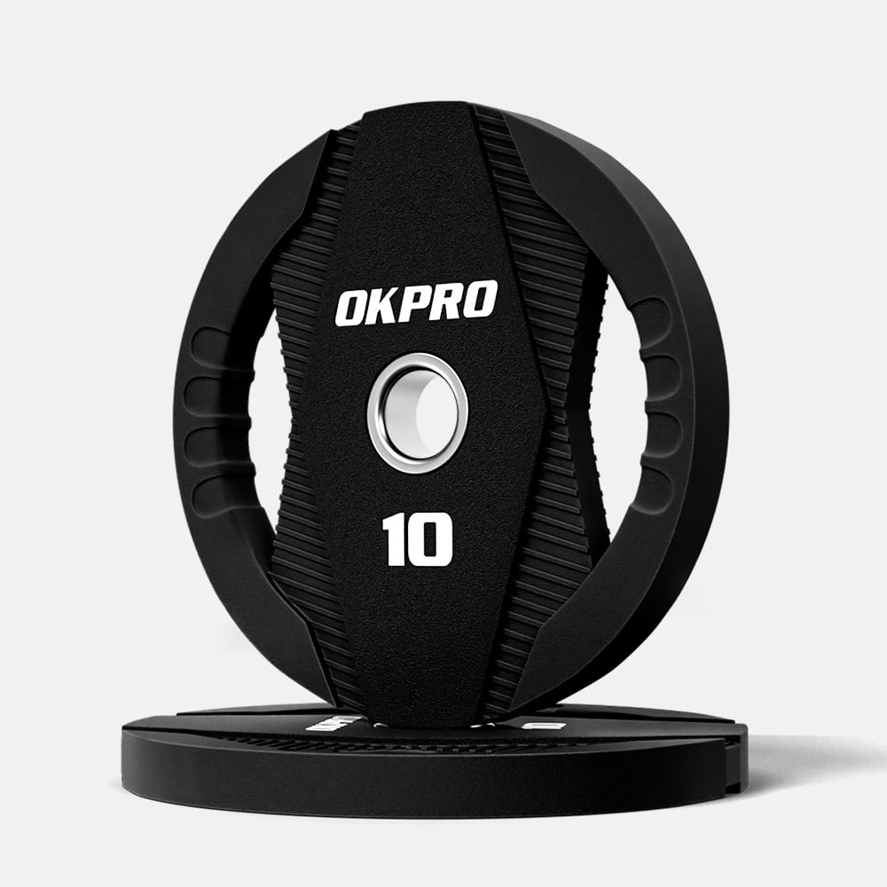 Placas de pesas de uretano - Calidad para gimnasio comercial
