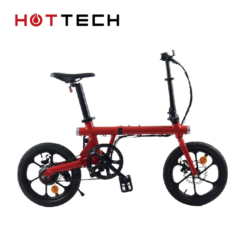 16 Inch 36V 250W 5.2/6.4/7.0Ah Mini Folding Electric Bike