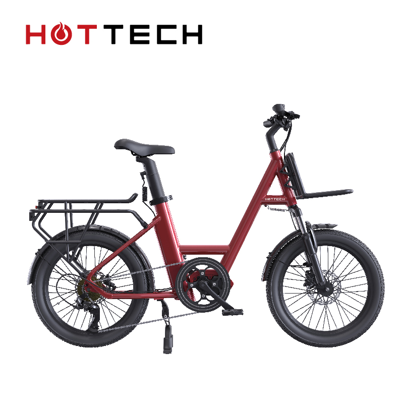 20 Inch 36V 250W Mid Drive 7.8-14Ah Electric Cargo Bike