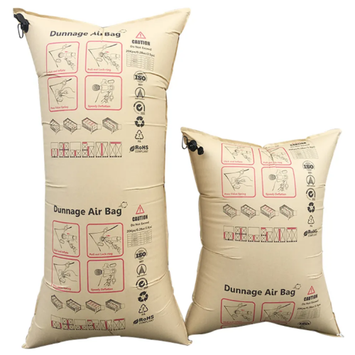 Ensuring secure and reliable shipment with container air bags.