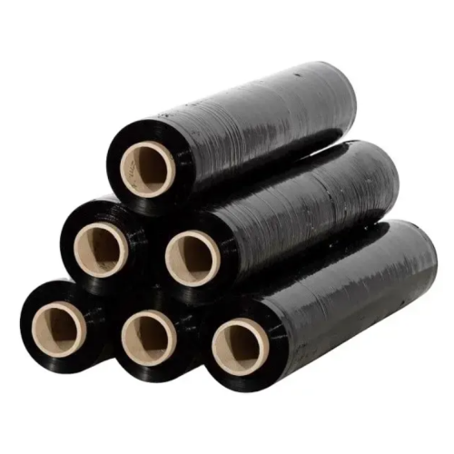 Professional Packaging Solutions with Black Stretch Wrap