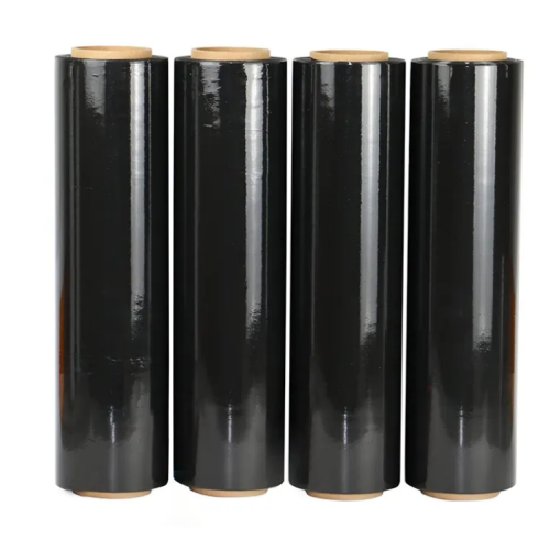 Heavy-Duty Strength with Black Stretch Wrap