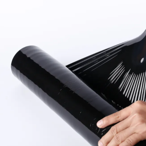 Seal in the flavor with our black plastic wrap.