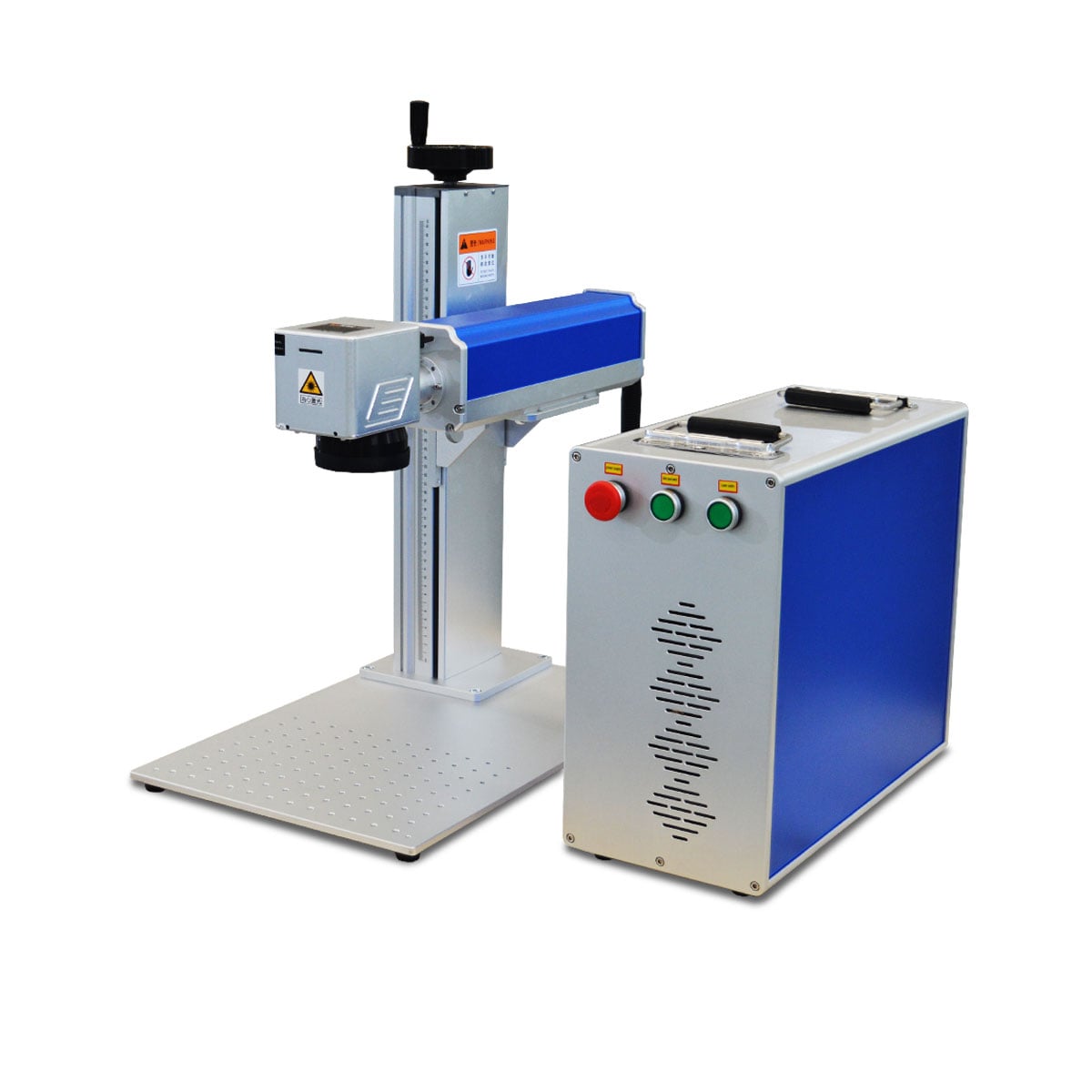 Machine de marquage au laser à type divisé
