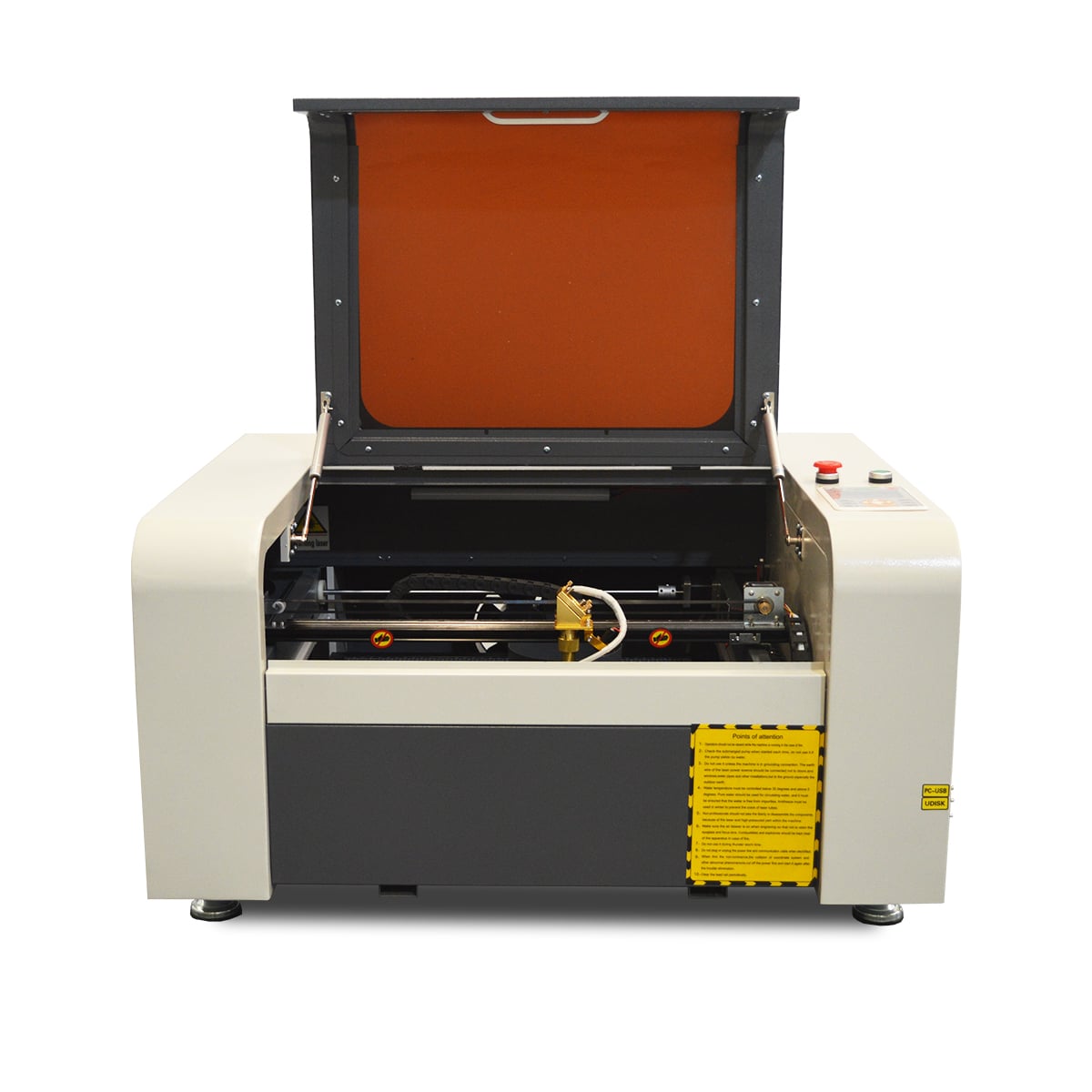 Laser Graveer- en Sny Masjien 4040