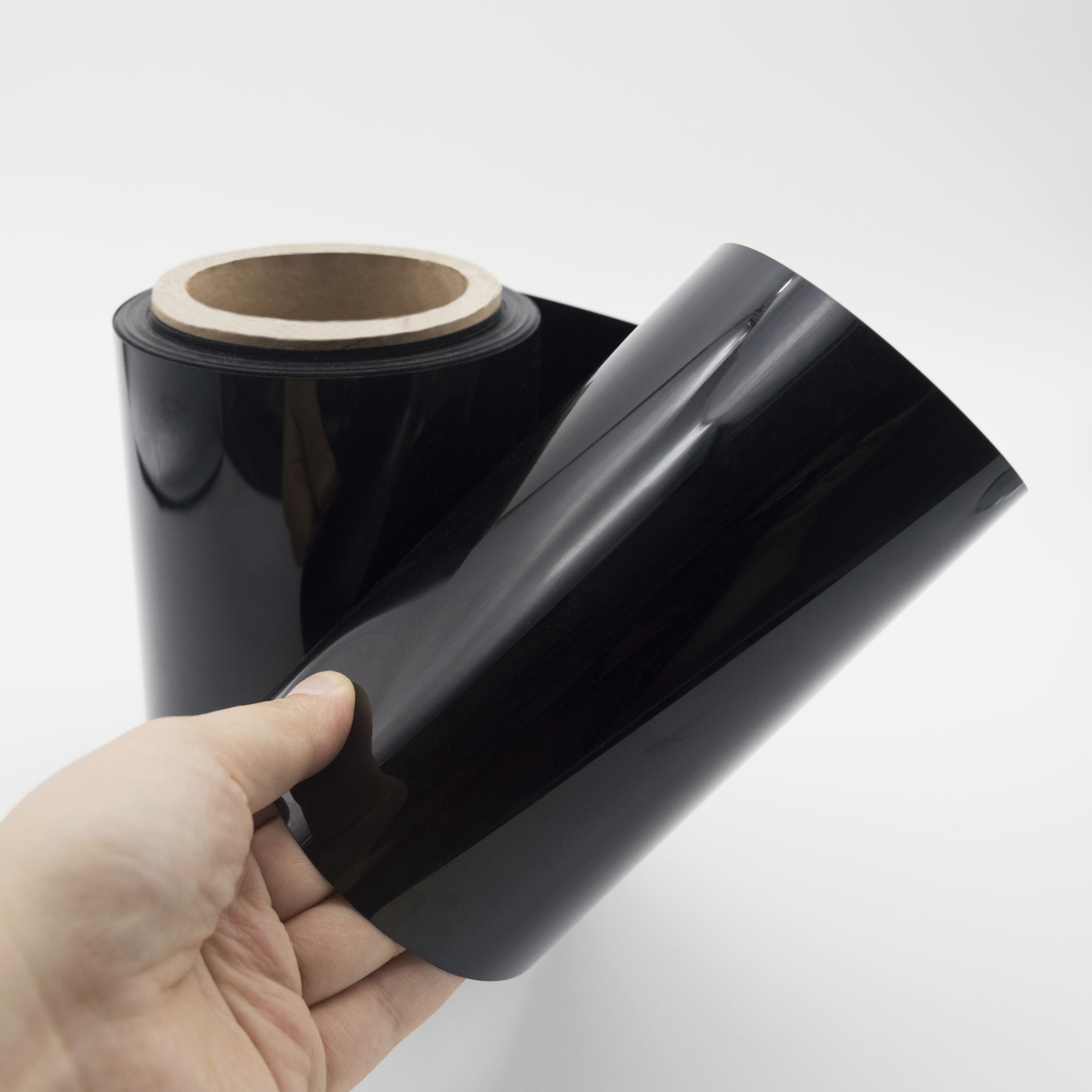 Factory Customized 0.25-10mm Black Rigid Pvc Thermoforming Roll